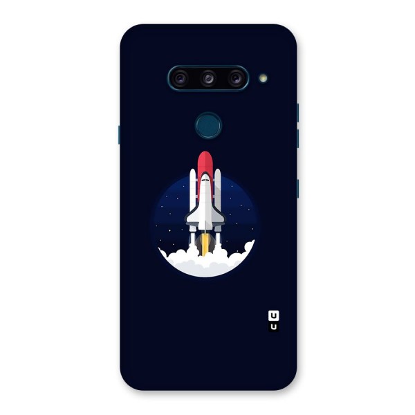Space Rocket Minimal Back Case for LG  V40 ThinQ